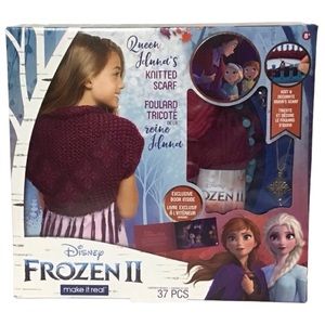 Disney’s Frozen 2 Queen Iduna’s Knitted Scarf Kit (NWT)